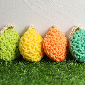 Bath Sponge Modified Hydrophilic Honeycomb Bath Towel Face Washing Bath Cleaning Baby Bath Sponge Loofah