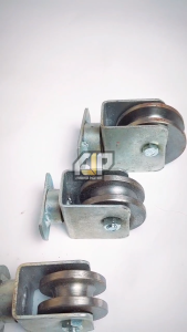 Roda Sliding Super Heavy Duty Pintu Besi Ornamen Pagar Besi Ukuran 6/7/8