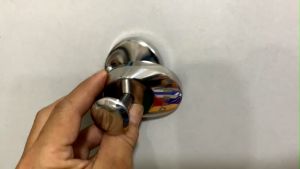 [HCM]Móc đơn Inox Bảo KAG-BN321 móc treo đồ nhà tắm SUS304 đế oval thiết kế đẹp sang trọng gọn gàng