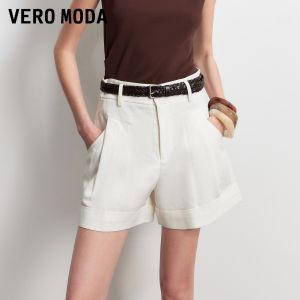 Vero Moda | Leisure Belted A-Line Skirt-Pants with Tencel and Linen