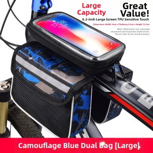CHECHITULE | Waterproof Handlebar Saddle Bike Bag