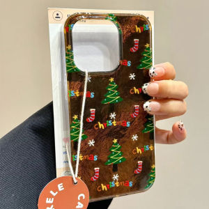 Christmas Xmas Tree Pattern Phone Case For Samsung Galaxy A55 A16 A07 A17 A26 A36 A56 A25 A35 A14 A34 A54 A15 A13 A32 A12 Cover
