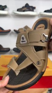 Sandal Pria Japit Slip On Trendy Kulit Premium Sendal Cowok Casual Best Seller 2025