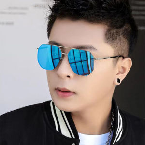 IMPALA PG2062W Fashion Polarized Sunglasses for Men Women Driving Fishing Eyewear HD Lens Anti Glare Anti UV Sunglasses Metal Frame TAC Lens