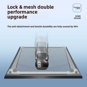 MONLEYTA | Invisible Magnetic Screen Mesh Anti-Mosquito Window Screen Ventilation Self-Adhesive Window Screen