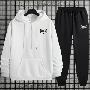 2026 Hot Sale Mens Tracksuit Hoodie and Sweatpants Urban Casual Fashion Sportswear Autumn Male Training Sweatshirt Sports