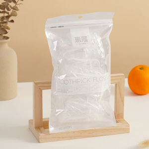 เช็ดฟันแบบแท่ง คุณภาพสูง บรรจุภัณฑ์แยก กล่อง ใช้ในบ้าน สำหรับเดินทาง ดูแลสุขอนามัยช่องปาก แท่งเช็ดฟันแบบแท่ง