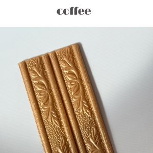 Self adhesive peeled off Wallpaper 3D Carving ceiling decorative strip wall skirting line home decoration wall sticker