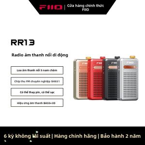 FiiO | FM Radio Receiver Stereo Sound Decoding Earphone Amplifier