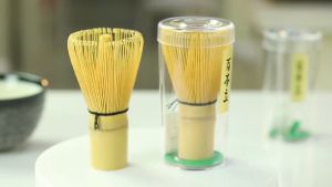 Bàn chải khuấy matcha Nhật Bản đầu trao đổi an toàn có thể tháo rời bàn chải