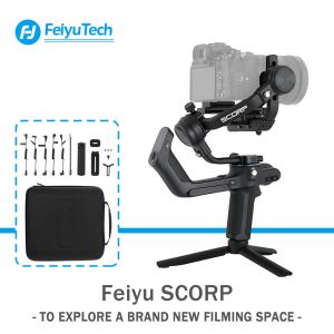 FeiyuTech SCORP 3-Axis Handheld Gimbal Stabilizer Handle Grip Display Screen Magic Focus Wheel for DSLR Camera