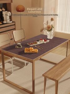 JIELEFAN | Luxury Leather Table Mat Waterproof Oil-Resistant