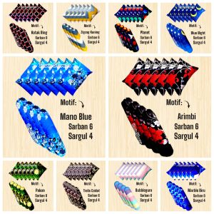 Paket 10pcs Sarung Bantal 1set Bahan Polymicro Katun Halus Tidak LunturTidak PanasLembut Gambar 3D
