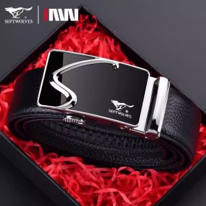 SEPTWOLVES | Mens Genuine Leather Belt