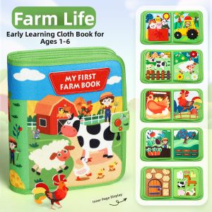 TANGJIUGONG | Quiet Tearable Cloth Book Chewable Early Education Toy