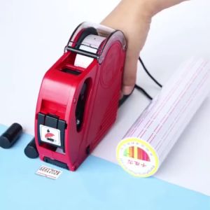 เครื่องตีราคา 8 หลัก มีฝาครอบ คละสี ยิงราคา ยิงป้าย ราคาสินค้า เครื่องตีราคา 8 หลัก มีฝาครอบ คละสี ยิงราคา ยิงป้าย PriceLabeler