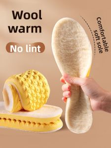 Warm Comfortable Soft Sole Wool Insole for Men and Women