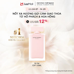 [07 - 14.01 | ƯU ĐÃI ĐẾN 22%] Nước Hoa nữ Narciso Rodriguez For Her Eau De Parfum 100ml