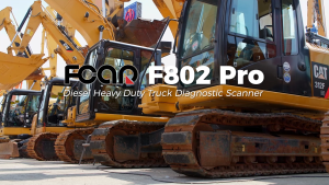 2026 Newest Fcar F802 Pro 12V/24V Heavy Duty Truck Full System Diagnose Tool with Oil/DPF Regeneration For Truck Pickup Bus Excavator Auto OBD2 Scanner