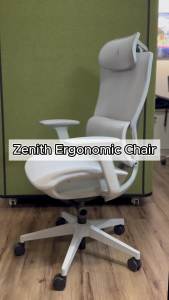 TAKEASEAT | ZENITH Ergonomic Office Chair 4 Steps Adjustable Lumbar Support 3D Armrests Reclines Up To 135°
