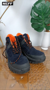 NIMO Sepatu gunung | trakking | hiking pria kulit sapi asli suede pelindung besi 111