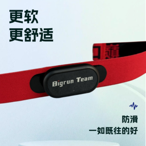 BigRun Team Heart Rate Monitor Band for Running And Swimming Intelligent Anti-Slip Waterproof Storage Capacity Interference Rejection