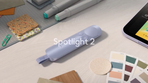 Logitech Spotlight 2 Advanced Presenter with haptics Digital Laser Pointer Bluetooth USB Connectivity 1Y Logitech SG Service Centre