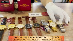 Đồng Hồ Nam Sunrise DM1216SWA B Chính Hãng Full Box - Thẻ BH 3 Năm Kính Sapphire Chống Xước - Chống Nước - Dây Thép 316L