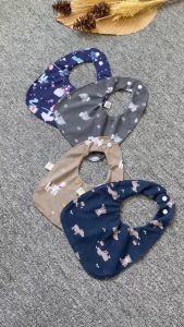 Slaber Bayi BABY LEON BY-65-80 Clemek Bibs Apron Bayi Celemek Lucu Celemek Bayi Perlengkapan Bayi