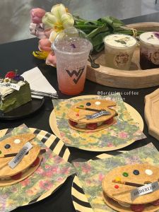 Press Type Color Palette Napoleon Painting Board Biscuit Art Student Birthday Cake Korean Style PLA Material Cake Mold