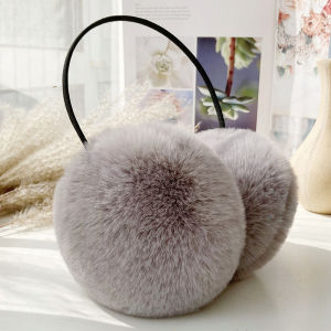 ที่ครอบหูที่ครอบหูที่ปิดหูที่ปิดหูขนฟูๆใส่ช่วงฤดูหนาวสำหรับผู้ชายและผู้หญิงที่ปิดหูให้ความอบอุ่นหนาพิเศษใส่ช่วงฤดูหนาวสำหรับเด็ก