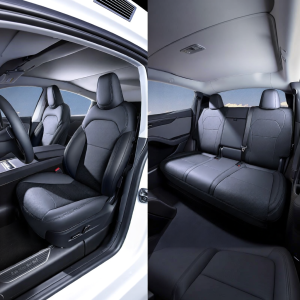 CO | Bọc Ghế Xe Dành Cho Tesla Models 3/Y Màu Đen