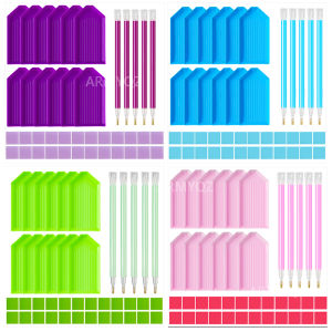 5D DIY Diamonds Painting Accessories Lighting Plastic Diamonds Art Painting Kit Multifunctional for Drawing Craft for Kids Adult