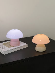Nordic Creamy Mushroom Style Night Light