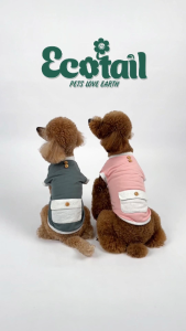 เสื้อกล้ามสัตว์เลี้ยง ชุดรักษ์โลก เสื้อกล้ามหมา แมว Eco Tail | CLAWSET.BKK