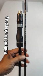 Joran Pancing Shikari HUNTERPREY Solid Carbon 180CM PE 1-3  2-4 Spinning dan Baitcasting