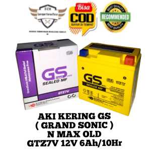 Aki MOTOR GS SEALED MF GTZ7V UNTUK MOTOR YAMAHA NMAX LAMA
