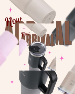 Happycall Team Nudge Thermal Tumbler 600ml Stainless Steel SUS304 Hot & Cold FREE 3 Straws [4900-4049 /50 /51]