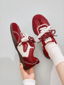 Josiny | Red Height Increasing Casual Training Shoes