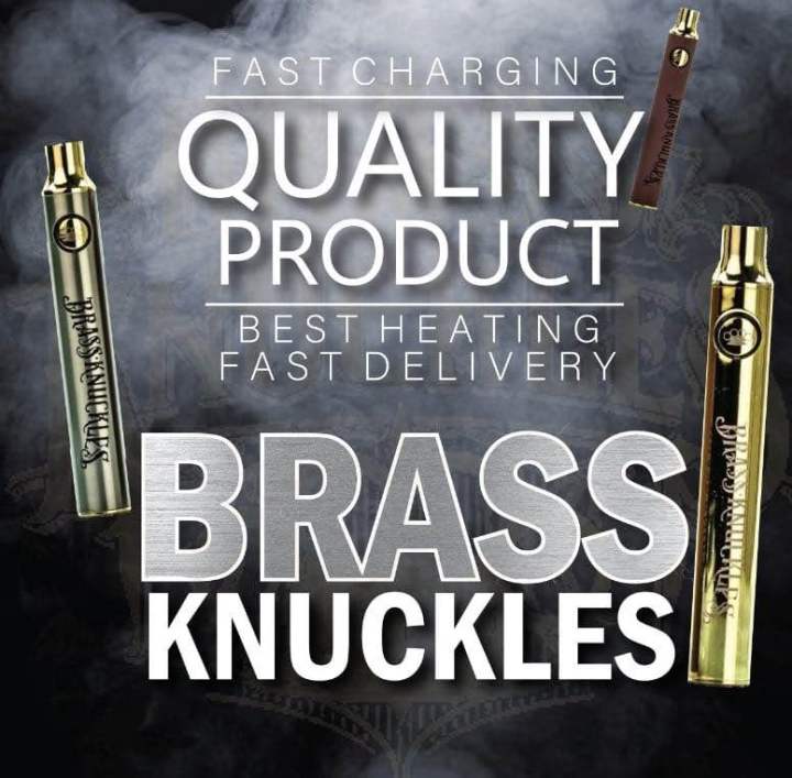 Brass Knuckles 900 Mah Twist Adjustable battery – Simply CBD LLC