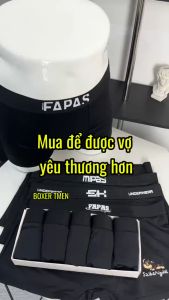 [Combo 5 quần] Quần sịp đùi nam màu đen mix mã chất thun lạnh co giãn 4 chiều loại 1 - Boxer Tmen