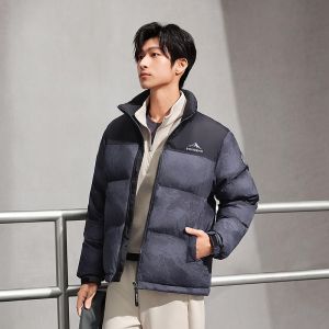 BOSIDENG | Stylish Sports Couples Loose Short Puffer Jacket