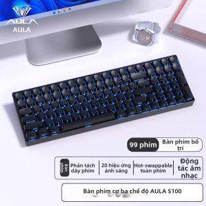 AULA | Bàn Phím Cơ Chơi Game 3 Chế Độ FPS