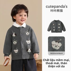 CUTEPANDAS | Áo Sweater Mùa Xuân Thu Cho Bé & Trẻ Em