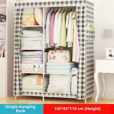 Keluojing | Reinforced Portable Wardrobe for Rent House Dorm Room