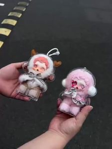Portable Organizer Box For Skullpanda Protective Case For Skullpanda Winter Symphony and Impressionnisme Series Plush Dolls Gift