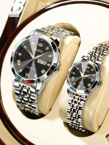 OLEVS | Couples Waterproof Quartz Watch
