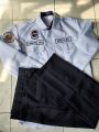 SECURITY GUARD UNIFORM SET WITH COMPLETE PATCHES. 