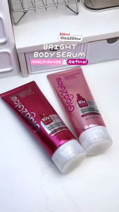 GLAD2GLOW Niacinamide | Retinol Bright Body Serum 10X Instant Absorb Whitening Tone Up Lotion | G2G