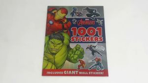 Marvel Avengers 1001 Stickers Book With Fun Activities & 48 Pages For Children Ages 3-7